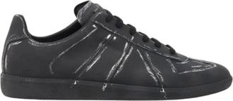 Maison Margiela Replica Sneakers - Heren - Sneakers - Zwart - 41 EU - Katoen - Schoenen