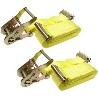 OEM Juego De 2 Correas De Trinquete - Correas Log&iacute;sticas De Alta Resistencia De 2 X 12 - Correas De Amarre De Carga, Correas Log&iacute;sticas E Track-crezuo
