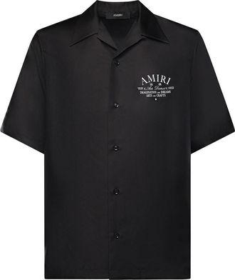 Amiri Bowling Shirt With Logo