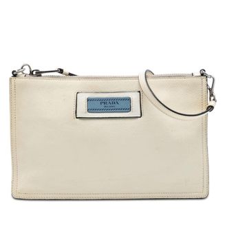 Prada Pre-owned Prada Glace Calf Etiquette Crossbody Ladies H2BP3MOWLAIVXXX3