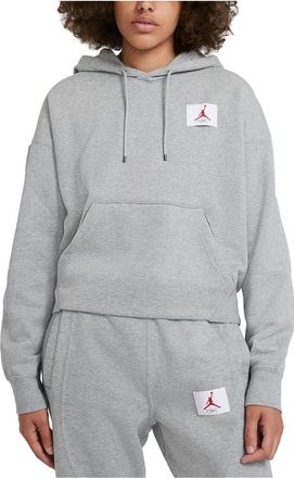 Nike Jordan (WMNS) Air Jordan Fleece Hoodie Grey DB9067-063