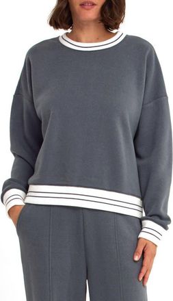Threads 4 Thought Triblend Fleece Sweatshirt in Raindrop/Stargazer at Nordstrom, Size X-Small
