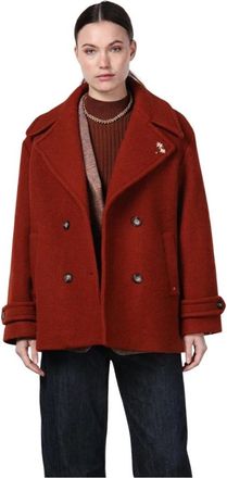Mason's Leonie Jas - Dames - Mantel - Rood - XL - Wol - Jassen
