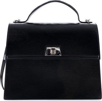 Louis Vuitton Black Epi Leather Sevigne Electric Gm (Authentic Pre-Loved)