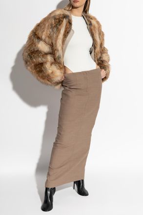 Entire studios Skirt Script, Womens, Brown