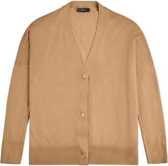 Fay Dames, Truien, Beige, Maat: L