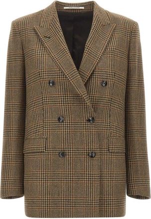 Tagliatore Jassen, Dames, Veelkleurig, XS, Wol, Jasmine Blazer