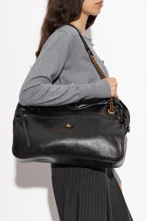 Vivienne Westwood Dolce Large Bag, Womens, Black