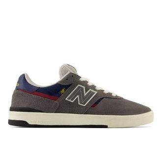 New Balance Hombre NB Numeric Jamie Foy 306C en Gris/Azul, Gamuza/Malla, Talla 42.5