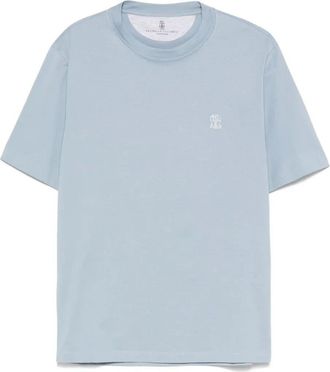 Brunello Cucinelli Jersey T-Shirt With Logo