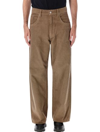 Sunflower Superwide Cotton Corduroy Textured Wide-Leg Pants