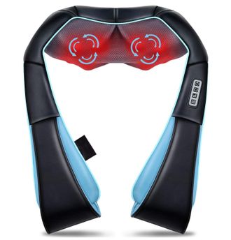 OEM Masajeador Cervical, Masajeadores El&eacute;ctricos Con 8 Nodos Rodillos De Masaje 3d - Rotaci&oacute;n De Velocidad Ajustable, Masaje De Espalda Y Cuello Con Modo 