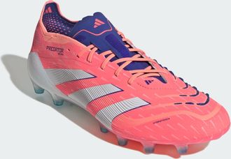 adidas adidas Performance Unisex Predator Elite Artificial Grass Boots - Orange - Size UK 11.5