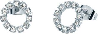 Ted Baker Haliana Halo Crystal Stud Earrings in Silver Tone/Clear Crystal at Nordstrom
