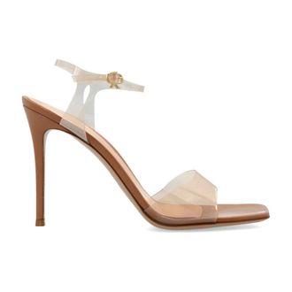 Gianvito Rossi High Heel Sandals, female, Beige, Size: 8 1/2 US Cher Heeled Sandals