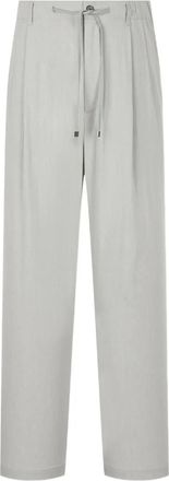 STUDIO TOMBOY Pantaloni plissé con coulisse - Grigio