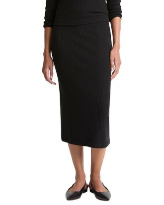 Vince Cozy Back Slit Skirt
