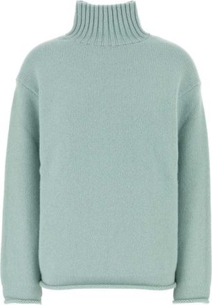 Bottega Veneta Blue Turtle Neck Sweater