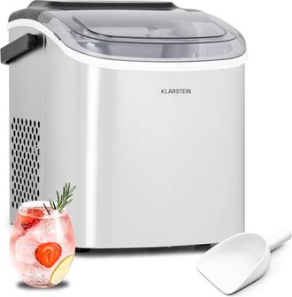 Klarstein Klarstein Caldwell Macchina Per Cubetti Di Ghiaccio Bulleteis 12kg/24h Serbatoio Acqua 1,3 L