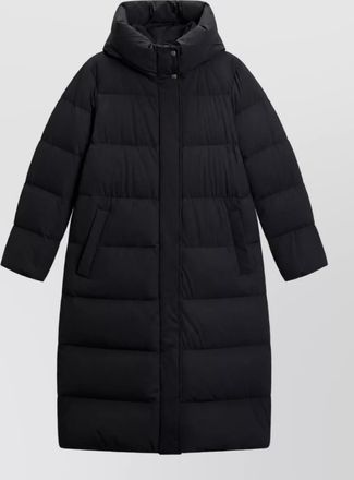 Woolrich quilted long puffer coat