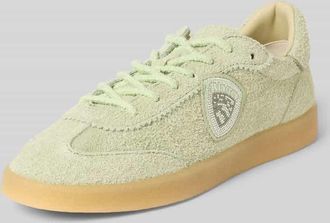 Blauer Sneaker mit Label-Detail Modell AURORA01 in Lind, Gr&ouml;&szlig;e 37