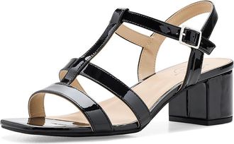 Life Stride Twyla Womens Dress Sandals Black : 9.5 M (B), Leather