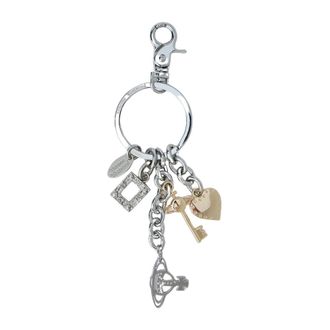 Vivienne Westwood Keyrings, unisex, Gray, Size: ONE SIZE Bag Charm