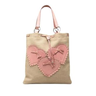 Saint Laurent Bolso Tote Pre-owned - Pre-owned - Mujer - Beige - ONE SIZE