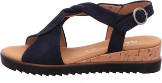 Gabor Sandalen - Dames - Schoenen - Blauw - Maat: 38 1/2 EU