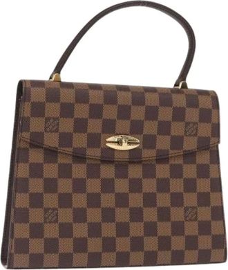 Louis Vuitton Pre-owned Handbags, female, Brown, Size: ONE SIZE Pre-owned Canvas Handbag