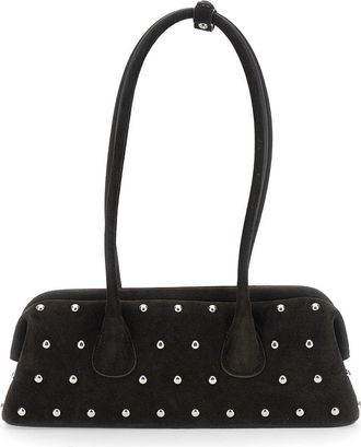 Osoi Womens Brown Shoulder Bag With Round Handles Cow