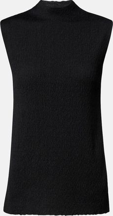The Row Oakson knitted silk top