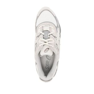 Asics Mens Sneakers Gel-Nyc Mesh Grey Neutrals-Grey Other Fibres Trainers Neutrals/grey