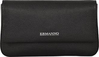 Ermanno Scervino Delizia Baguette Leren Schoudertas - Dames - Schoudertassen - Zwart - ONE Size - Leer - Tassen