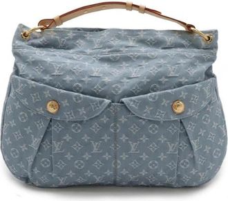 Louis Vuitton Pre-owned Canvas Schoudertas - Dames - Vintage Schoudertas - Blauw - ONE Size - Vintage