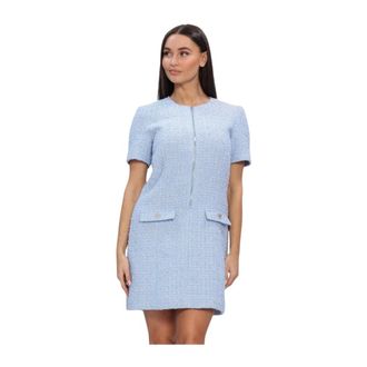 Bruuns Bazaar Short Dresses, female, Blue, Size: 2XL AttaleaBBZenny Dress