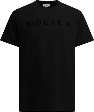 Alexander McQueen Hombre, Camisetas, Negro, Talla: M
