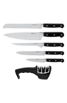 Berghoff Contempo 6-Piece German Steel Knife in Black at Nordstrom Rack