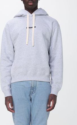 Jil Sander Felpa con cappuccio in cotone