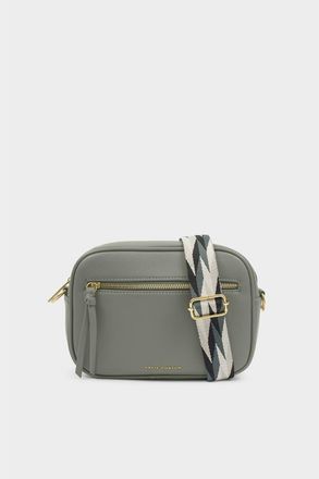 Katie Loxton Hallie Crossbody Bag in Graphite Green at Nordstrom