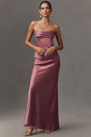 Mare Mare Isabella Strapless Ruched Corset Dress