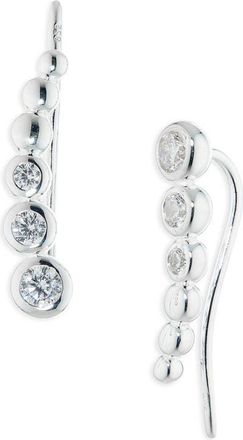 Missoma Tennis Ear Crawlers in Silver at Nordstrom