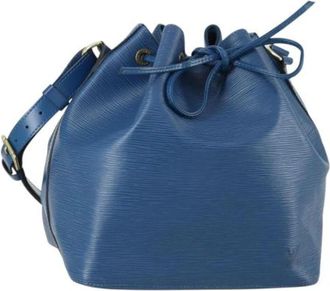 Louis Vuitton Pre-owned Bucket Bags, female, Blue, Size: ONE SIZE Pre-owned Vintage Bucket Bag
