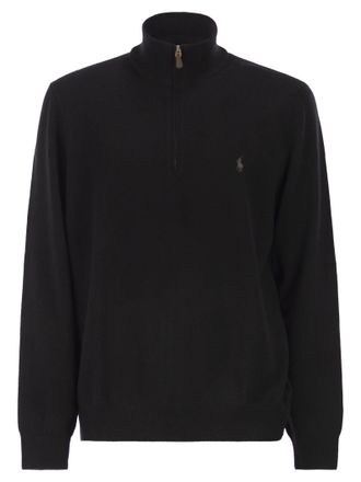 Polo Ralph Lauren Wool Pullover With Half Zip