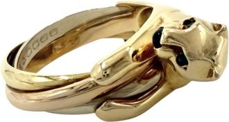 Cartier Yellow Gold (18K) Pink Gold (18K) White Gold (18K) Band Ring (Pre-Owned)