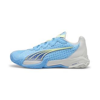 Puma Unisex NOVA Elite Padel Shoes - Blue Rubber - Size UK 10