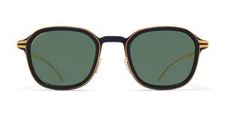 Mykita Fir Polarized 585 Mens Sunglasses Black Size 47