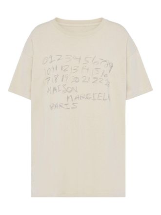 Maison Margiela Womens T-Shirts And Polos Beige