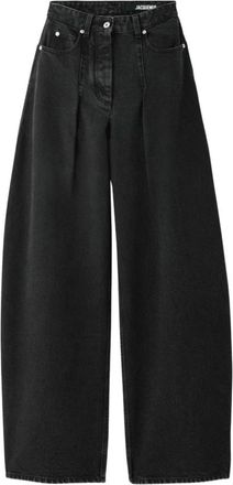 Jacquemus Dames, Jeans, Zwart, Maat: W25
