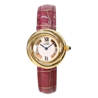 Cartier Pre-owned Vintage Polshorloge - Dames - Vintage Horloges - Roze - ONE Size - Vintage